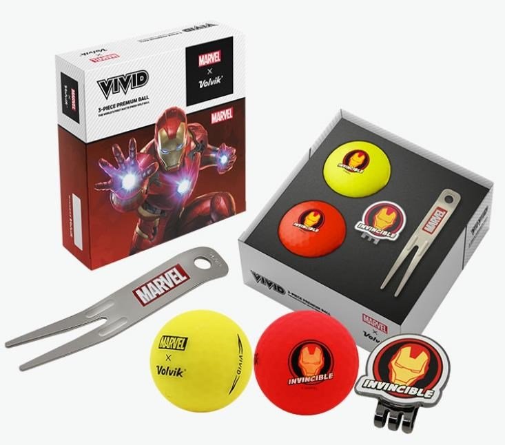 Volvik VIVID Marvel Iron Man Geschenkset