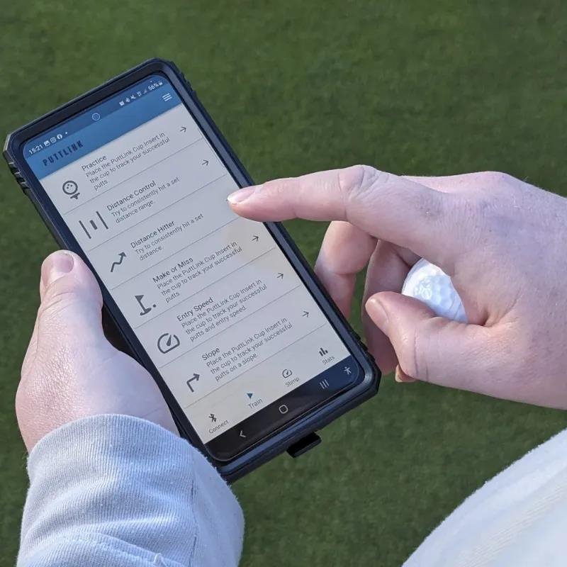 PuttLink Smart Ball putting monitor smart golf ball