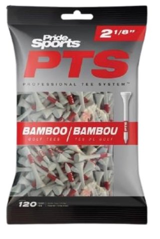 Pride Sports PTS Bamboo Tees 53mm (2 1/8"), 120 Stück