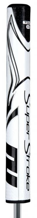SuperStroke Zenergy Tour 3.0 putter grip, weiss/schwarz