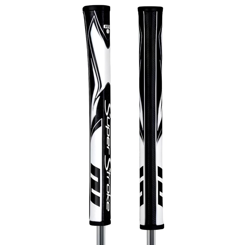 SuperStroke Zenergy Pistol GT 1.0 Putter Griff, schwarz/weiss