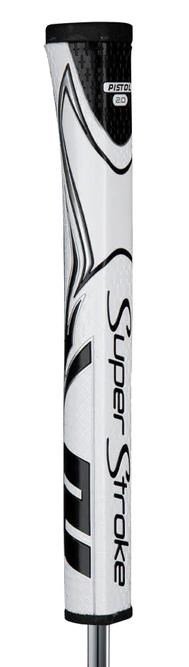 SuperStroke Zenergy Pistol GT 2.0 Putter Griff, weiss/schwarz