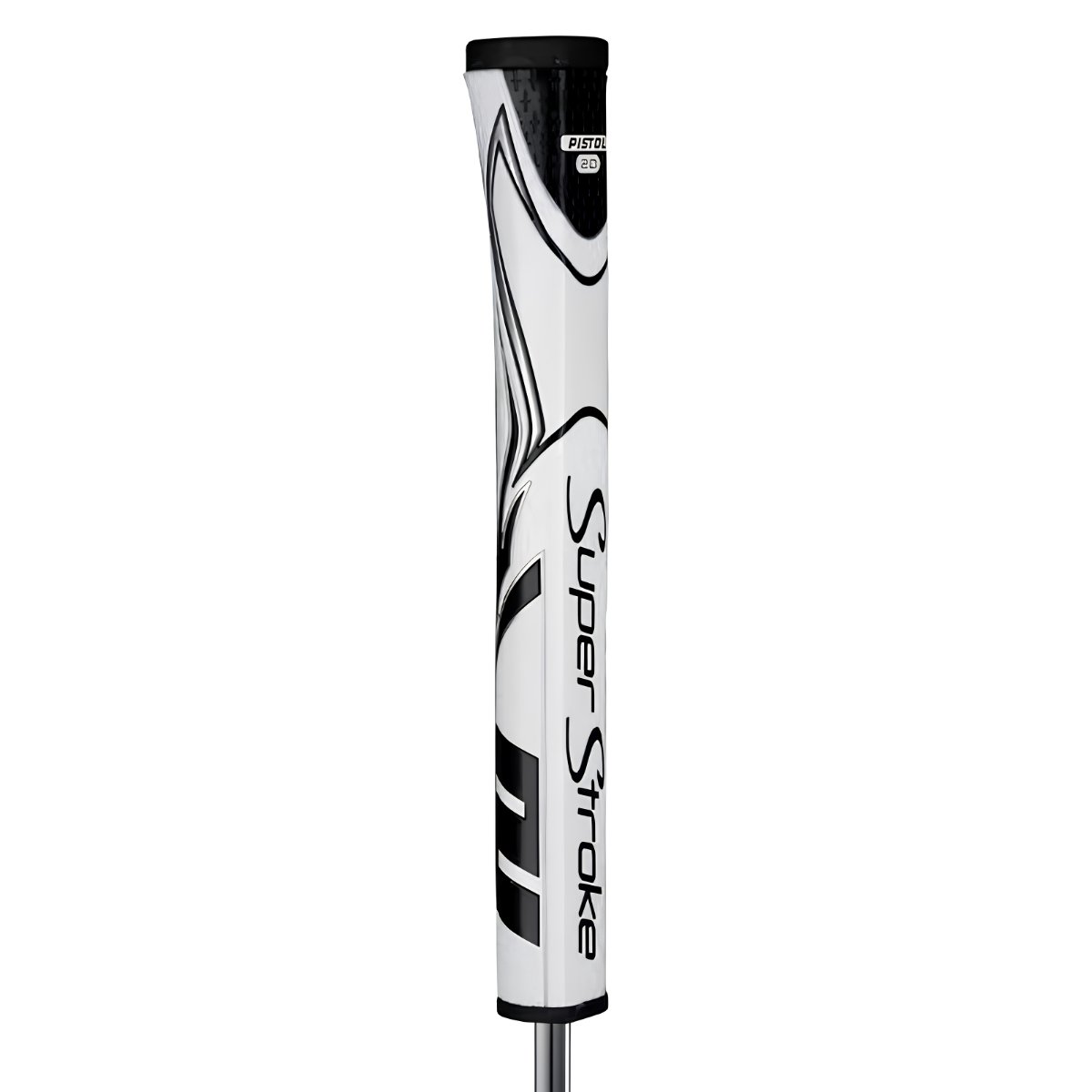 SuperStroke Zenergy Pistol GT 2.0 Putter Griff, weiss/schwarz