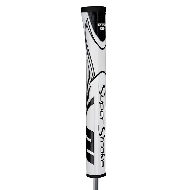 SuperStroke Zenergy Pistol GT 2.0 Putter Griff, weiss/schwarz