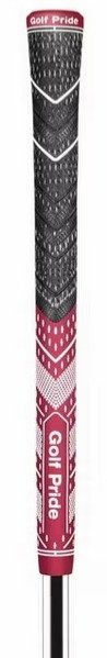 Golf Pride MCC Teams Grip (.60 RND), Midsize, Dunkelrot/Weiß