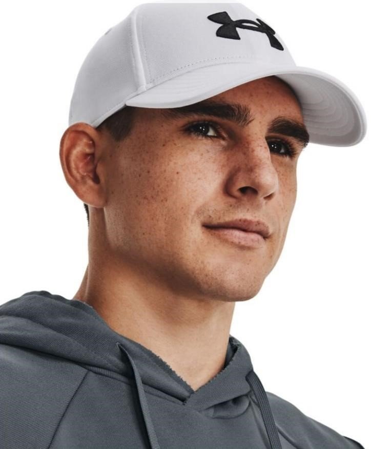 Under Armour Blitzing Herren Cap, weiss