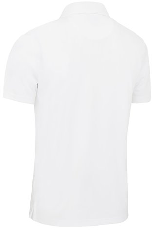 Callaway Tournament Chest Logo Herren Poloshirt, weiss