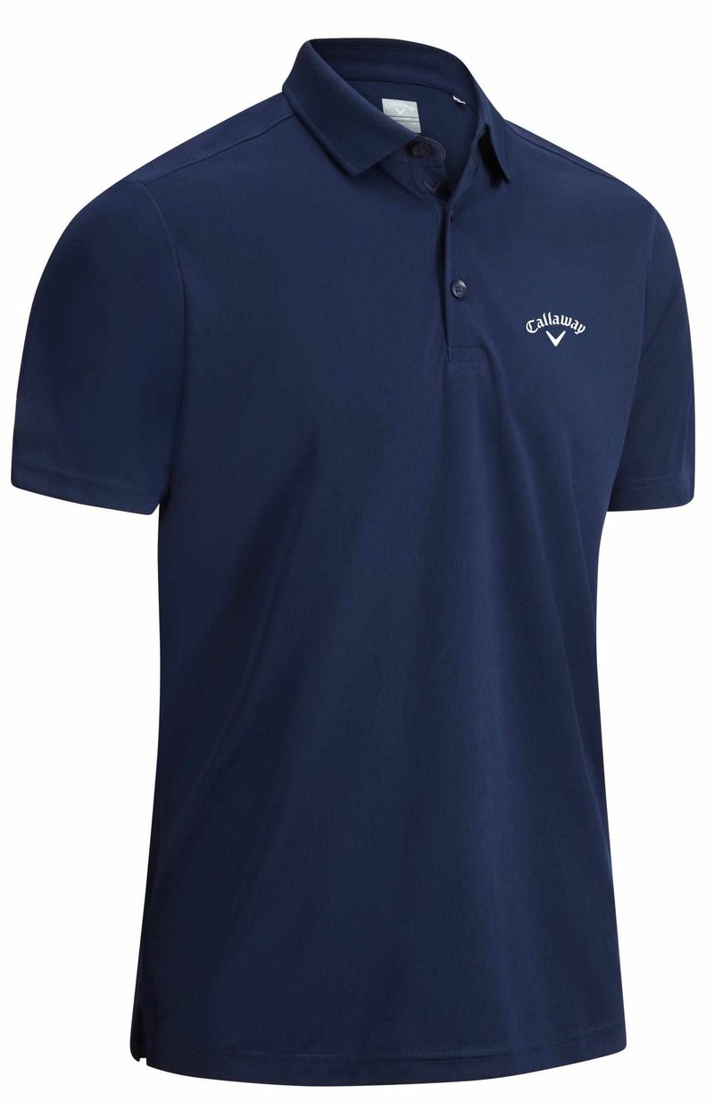 Callaway Tournament Chest Logo Herren Poloshirt, dunkelblau