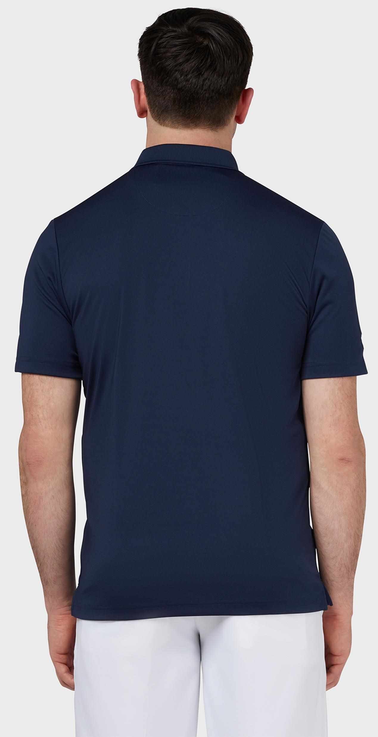 Callaway Tournament Chest Logo Herren Poloshirt, dunkelblau