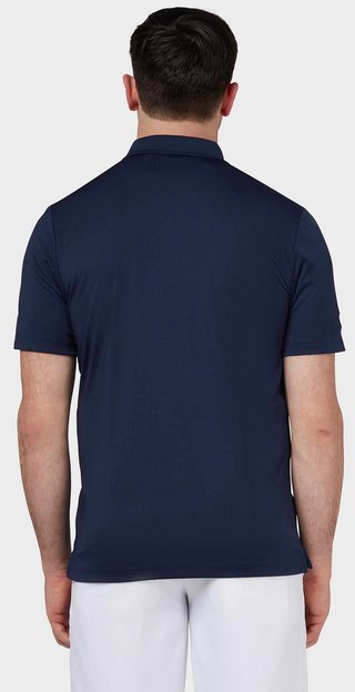 Callaway Tournament Chest Logo Herren Poloshirt, dunkelblau