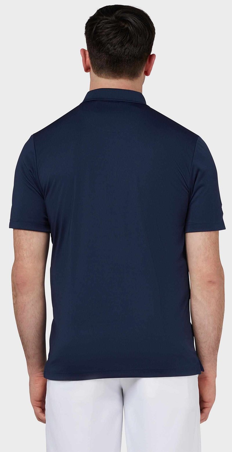 Callaway Tournament Chest Logo Herren Poloshirt, dunkelblau