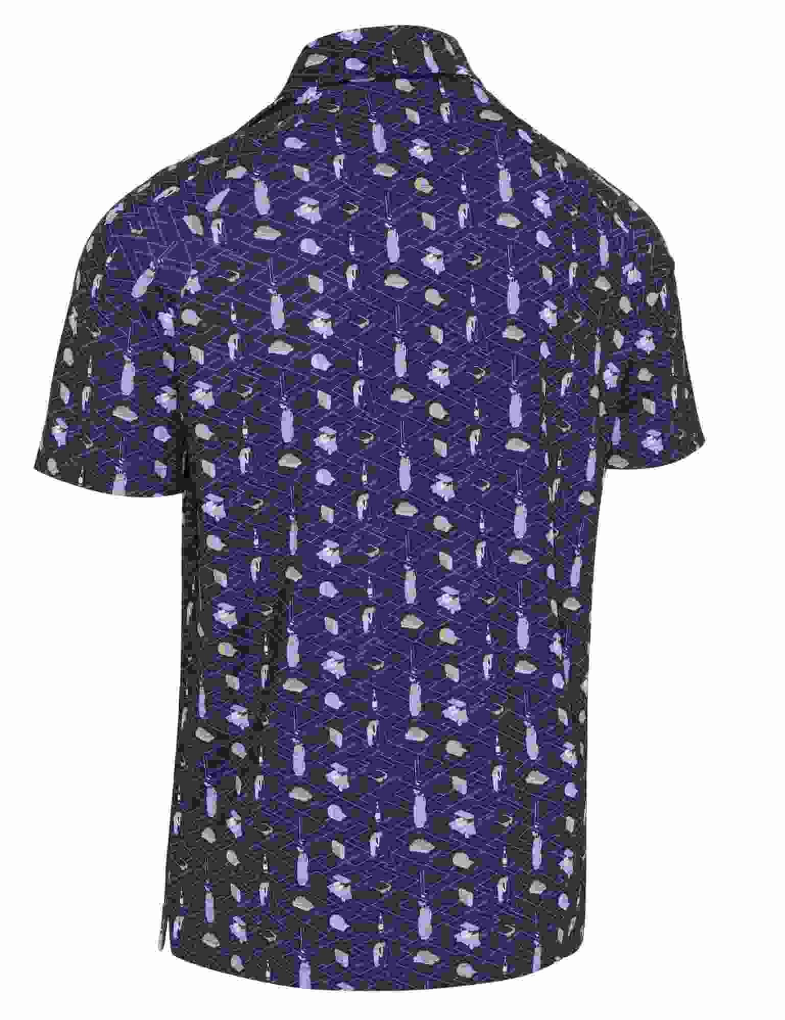 Callaway All Over Go Herren Poloshirt, dunkelblau