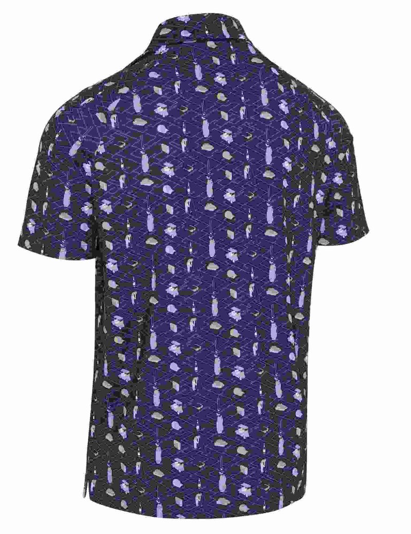 Callaway All Over Go Herren Poloshirt, dunkelblau