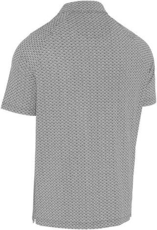 Callaway Tee Allover Print Herren Poloshirt, schwarz