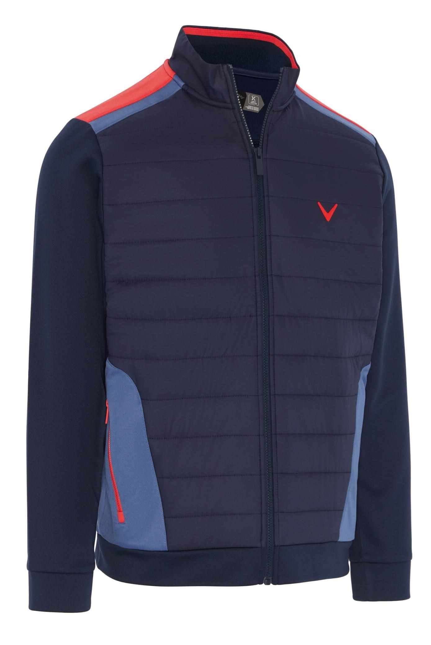 Callaway Racer Mixed Media Herrenjacke, dunkelblau