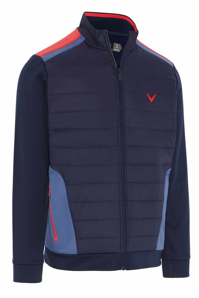 Callaway Racer Mixed Media Herrenjacke, dunkelblau