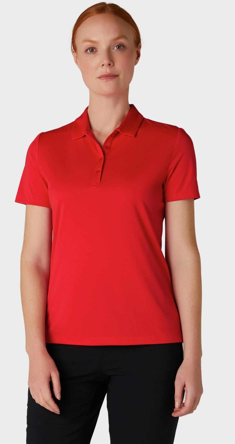 Callaway Tournament Damen Poloshirt, rot