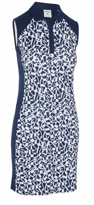 Callaway Two Tone Geo Golfkleid, dunkelblau
