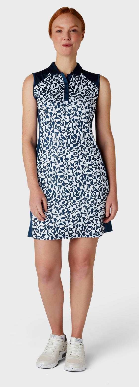 Callaway Two Tone Geo Golfkleid, dunkelblau