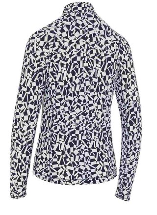 Callaway Two Tone Geo Damen Sweatshirt, dunkelblau