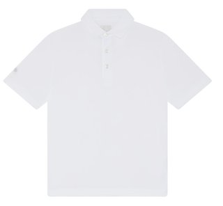 Callaway Unisex Solid Junior Poloshirt, weiss