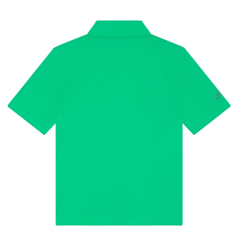 Callaway Unisex Solid Junior Poloshirt, grün