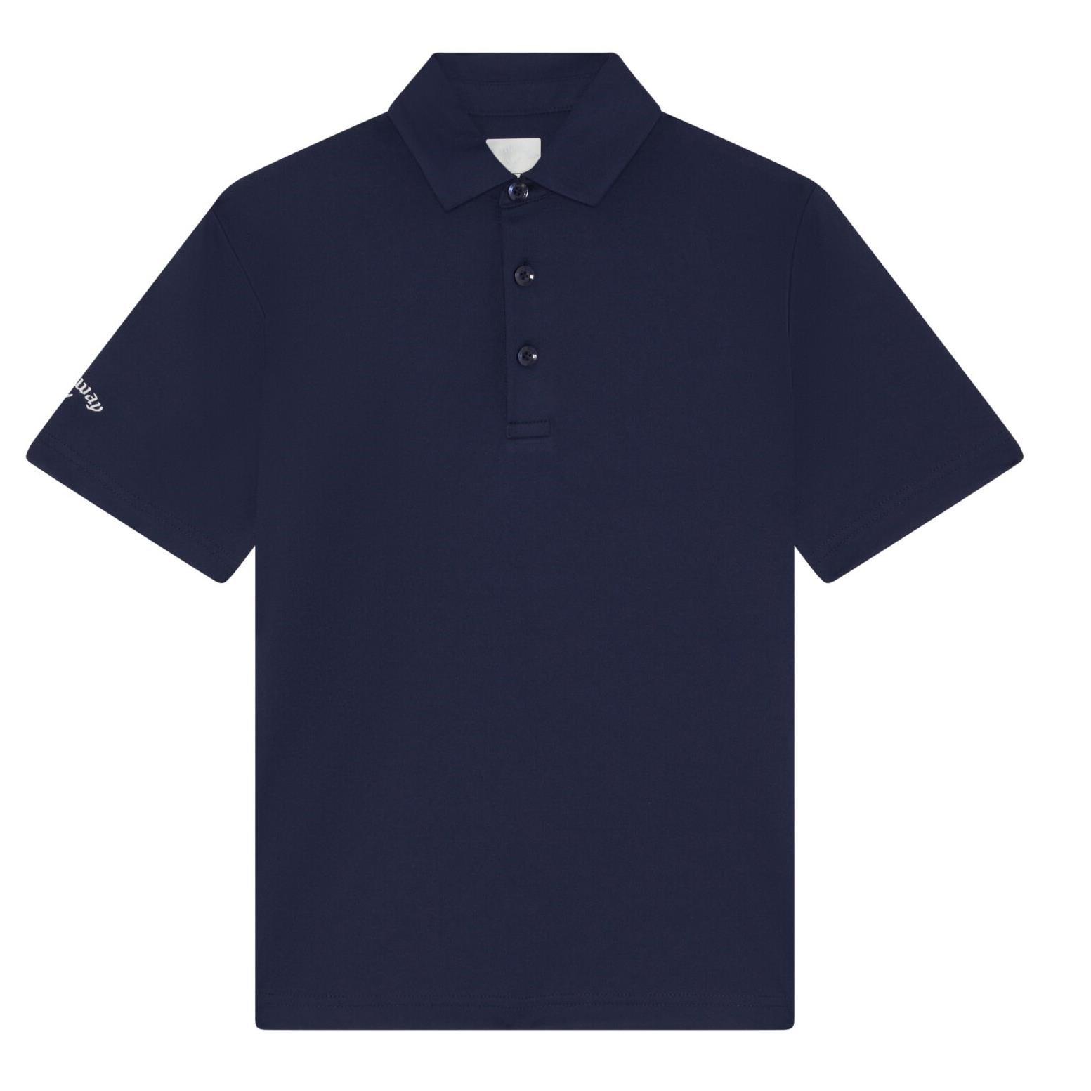 Callaway Unisex Solid Junior Poloshirt, dunkelblau