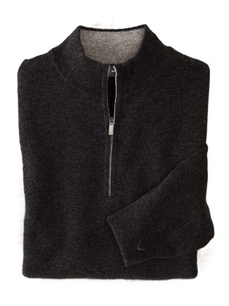 Callaway Premium Cashmere Herren Pullover, flannel heather