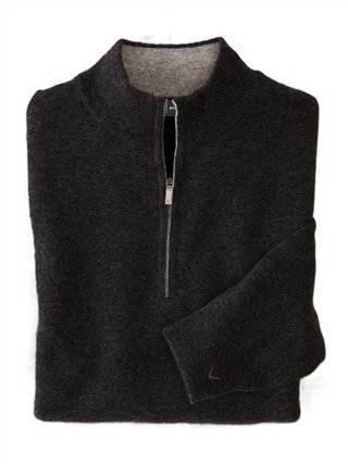 Callaway Premium Cashmere Herren Pullover, flannel heather