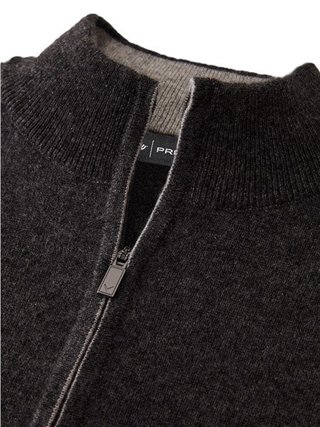 Callaway Premium Cashmere Herren Pullover, flannel heather