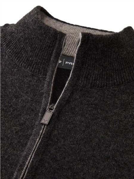 Callaway Premium Cashmere Herren Pullover, flannel heather