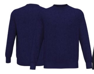 Callaway Crew Neck Merino Herren Pullover, indigo heather