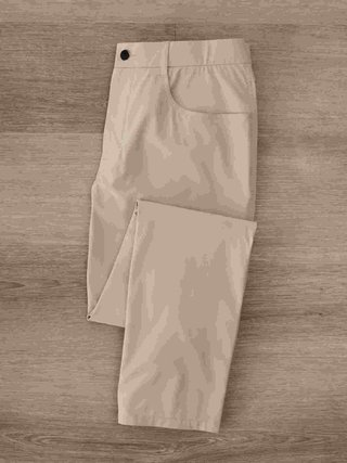 Callaway Premium Tapered Herren Golfhose, silver lining