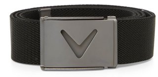 Callaway V-Logo Web Herren Gürtel, schwarz
