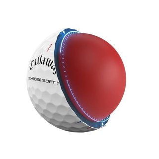 Callaway Chrome Soft Triple Track Golfbälle, 48Stk.