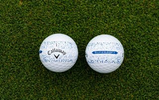 Callaway Supersoft Splatter 360 Blue Golfbälle