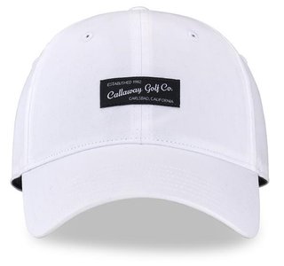 Callaway Relaxed Retro Herren Cap, weiss/schwarz