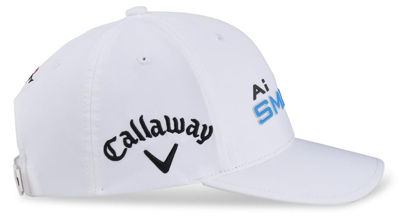 Callaway Paradym A.I. Smoke Launch Herren Golfcap, weiss