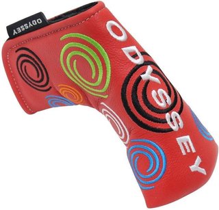 Odyssey Swirl Blade Puttercover, rot