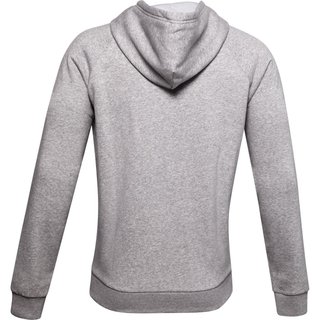 Under Armour Rival Fleece Big Logo Hoodie Herren Sweatshirt, grau