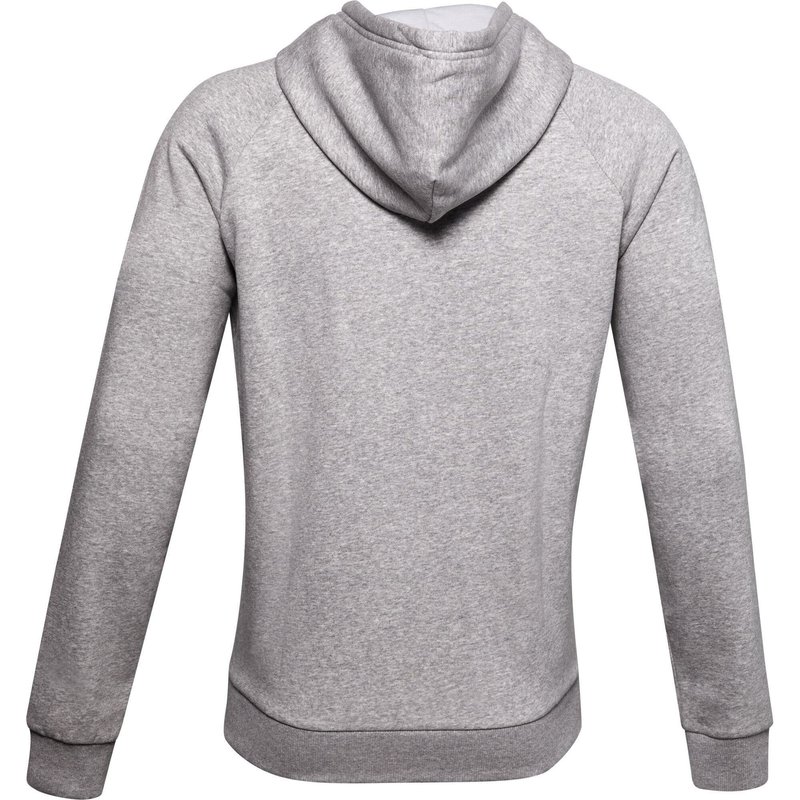 Under Armour Rival Fleece Big Logo Hoodie Herren Sweatshirt, grau