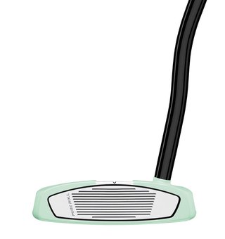TaylorMade Spider Tour X Double Bend Putter, ice mint
