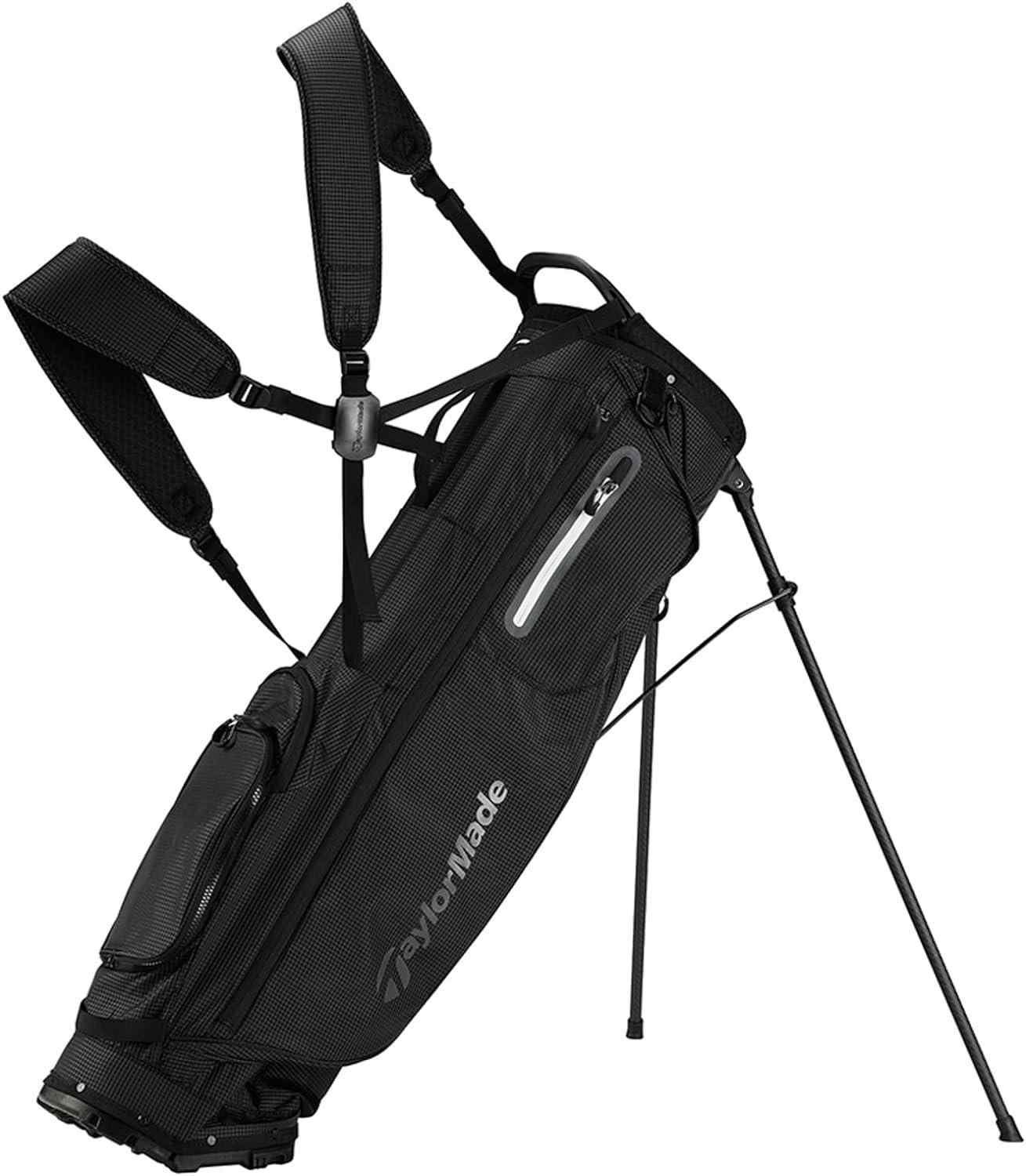TaylorMade FlexTech Super Lite Standbag, schwarz