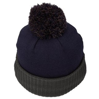 TaylorMade Bobble Beanie Herren Wintermütze, dunkelblau