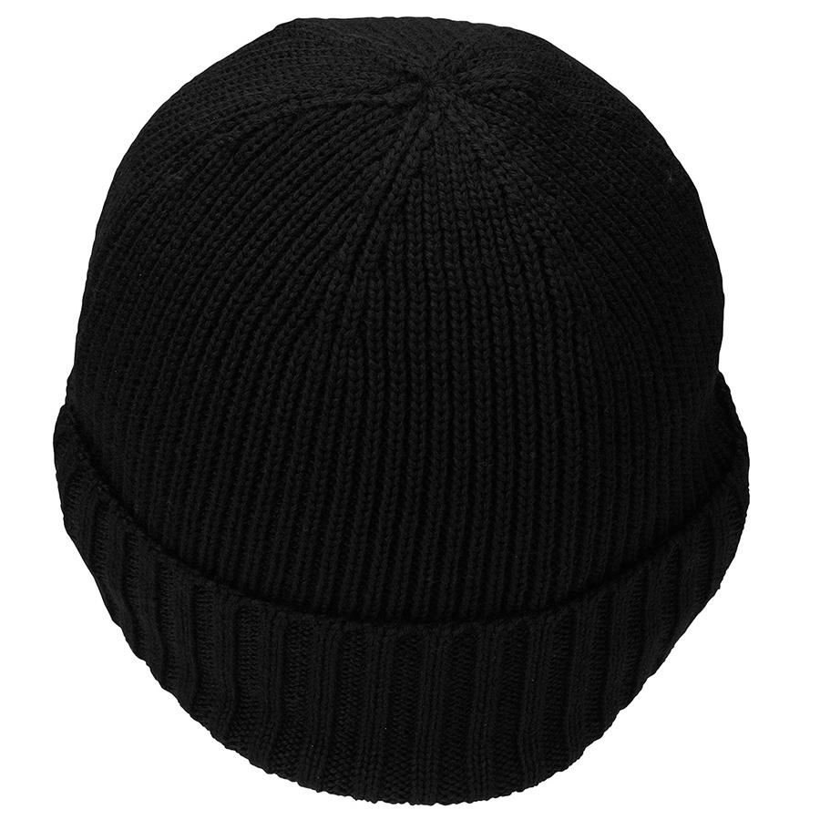 TaylorMade Ribbed Knit Herren Wintermütze, schwarz