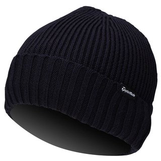 TaylorMade Ribbed Knit Herren Wintermütze, dunkelblau