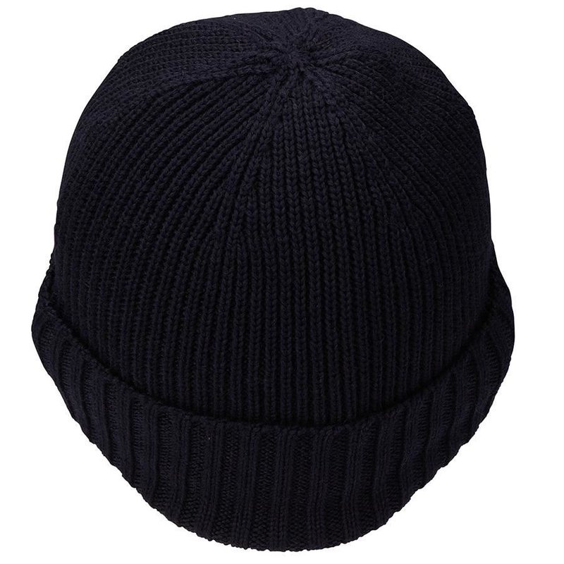 TaylorMade Ribbed Knit Herren Wintermütze, dunkelblau