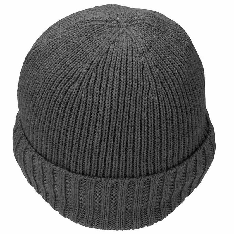 TaylorMade Ribbed Knit Herren Wintermütze, grau