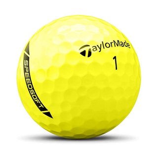 TaylorMade SpeedSoft Golfbälle, gelb