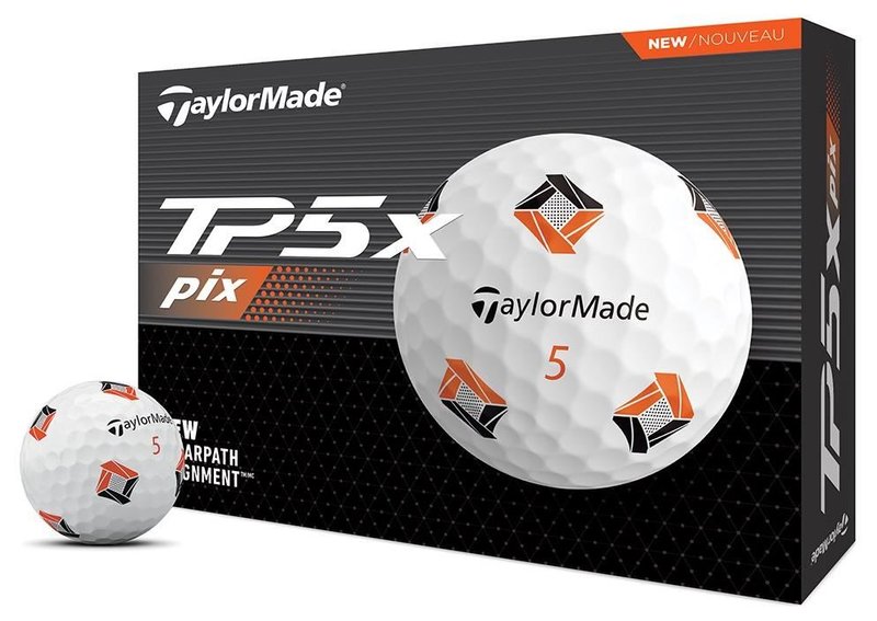 TaylorMade TP5x pix 3.0 Golfbälle